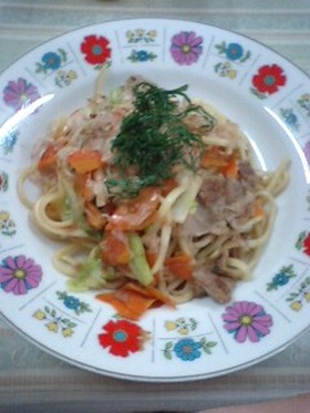 料理人?!の簡単焼きうどん★