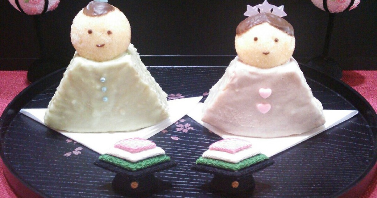 ひなまつりに お菓子の簡単おひなさま レシピ 作り方 By Nyuppy クックパッド