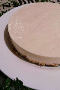 レアチーズ風☆バニラヨーグルトケーキ