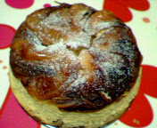 サツマイモのチーズケーキの画像