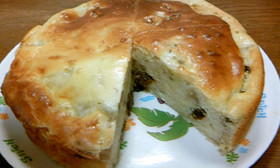 簡単♪ヘルシーなヨーグルトバナナケーキ