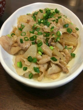 中華風豚バラ大根