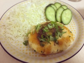 お肉不使用!豆腐ハンバーグ