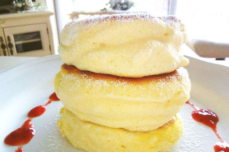 ふわっふわの幸せ気分パンケーキ レシピ 作り方 By とことことっこ クックパッド 簡単おいしいみんなのレシピが350万品