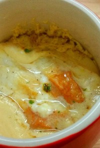 チャルメラ粉末スープで簡単茶碗蒸し