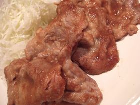 豚のしょうが焼き