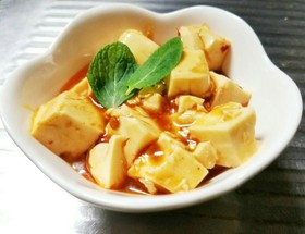 最短30秒♪(~O~;) 麻婆豆腐モドキ