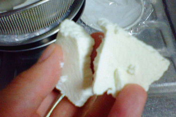 チーズ 超水切りカスピ海ヨーグルト レシピ 作り方 By Yukaaaaaaa322 クックパッド