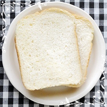 HBで1斤塩1ｇ少しの米粉入り減塩食パンの画像
