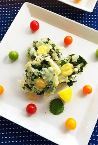 食の山梨：プチベールとチーズのフリット