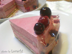 フランボワーズのケーキ☆彡