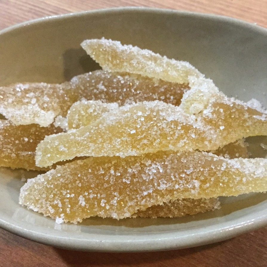 晩白柚の砂糖菓子の画像