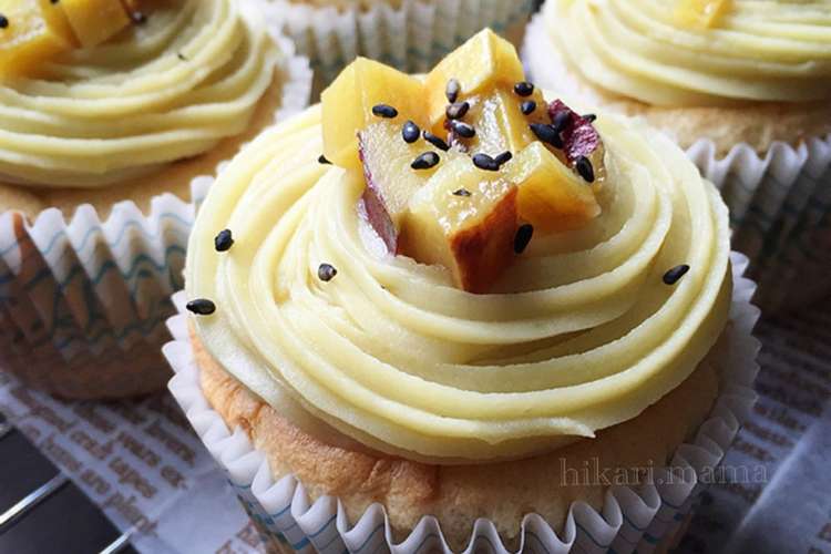 さつまいもたっぷり モンブラン レシピ 作り方 By ひかりママ622 クックパッド 簡単おいしいみんなのレシピが350万品