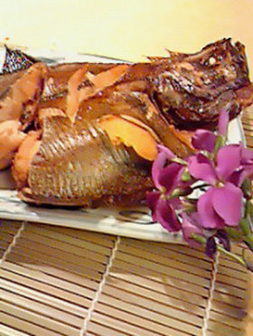 まこがれいの煮付け