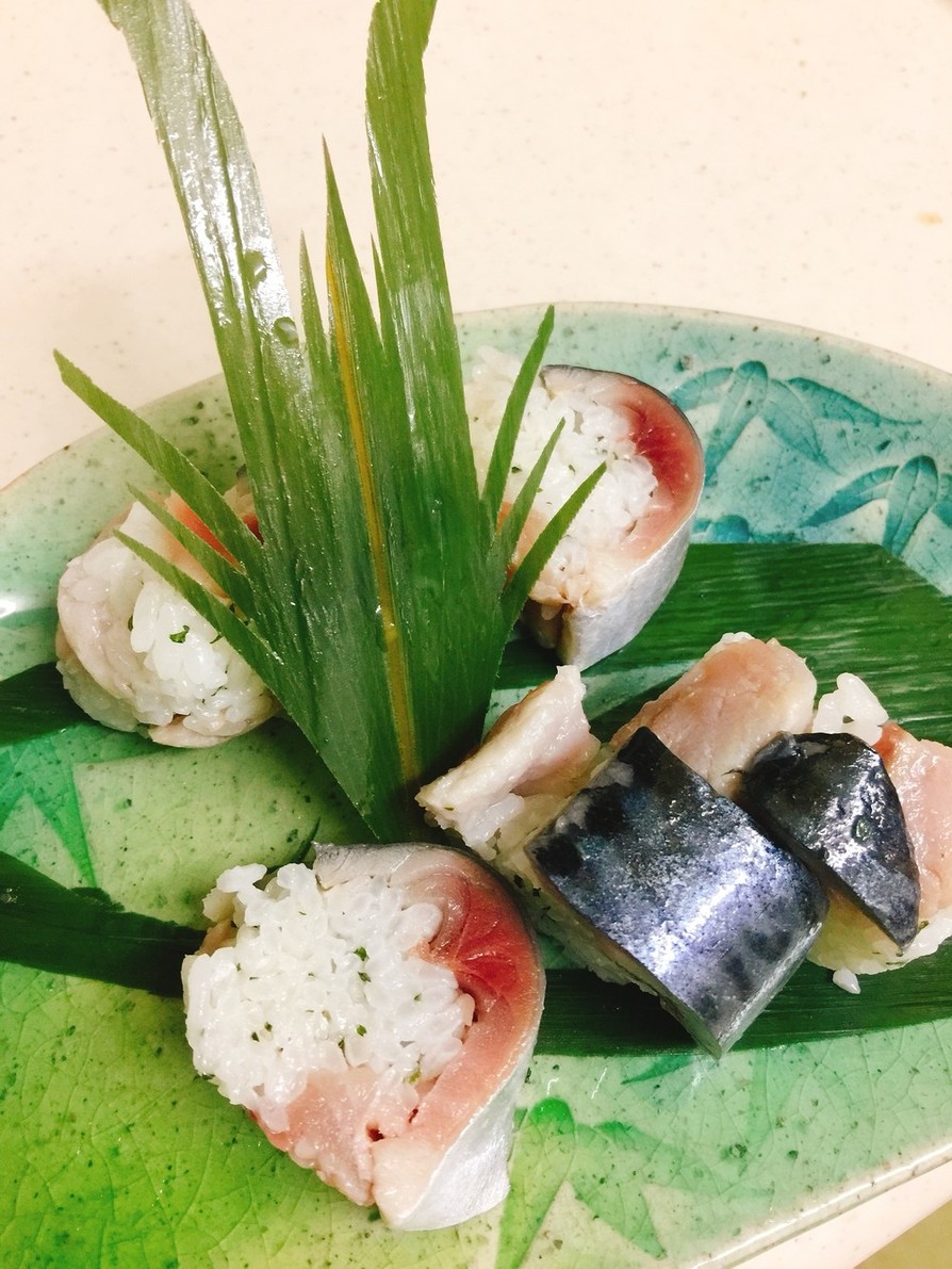 サバの棒寿司の画像