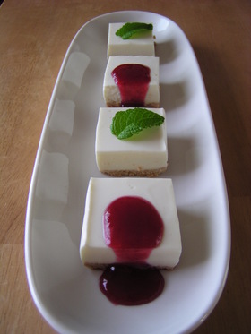 クリームレアチーズケーキ