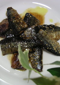 秋刀魚の照り焼きバルサミコ風味