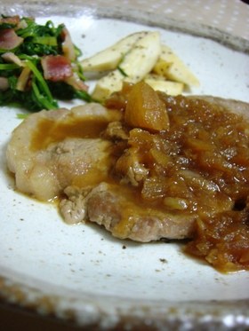 さっぱり!ポークステーキ♡