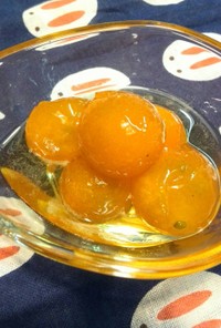 ❤金柑のコンポート❤風邪の時お湯で割る～