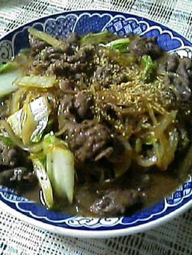 ささっとすき焼き☆牛丼☆もどき