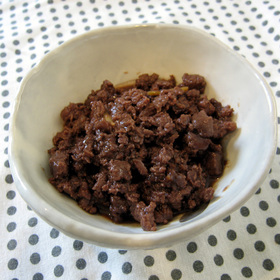 鹿肉のしぐれ煮