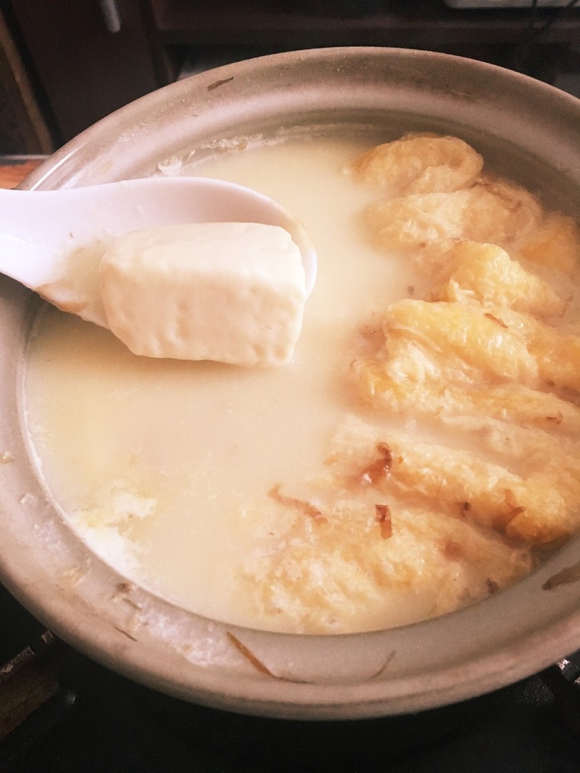 ☆簡単！絶品！とろける湯豆腐☆ by さーばるきゃっと 【クックパッド】 簡単おいしいみんなのレシピが356万品