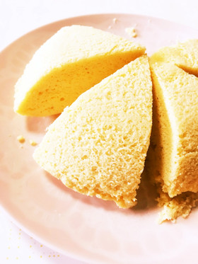 しっとり♡おからパウダー♡レンジ蒸しパン