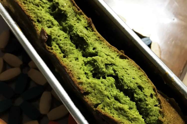 ぷっくり感動 しっとり抹茶パウンドケーキ レシピ 作り方 By さわカフェ クックパッド 簡単おいしいみんなのレシピが352万品