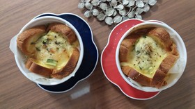 パンでキッシュ