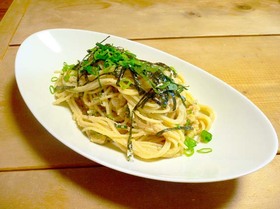 明太アボカドパスタ