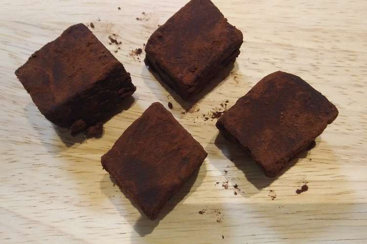 ココナッツオイルで生チョコ風 レシピ 作り方 By Masako O クックパッド