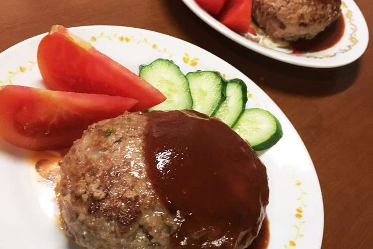 手作りハンバーグ レシピ 作り方 By シロクマねずみ クックパッド 簡単おいしいみんなのレシピが353万品