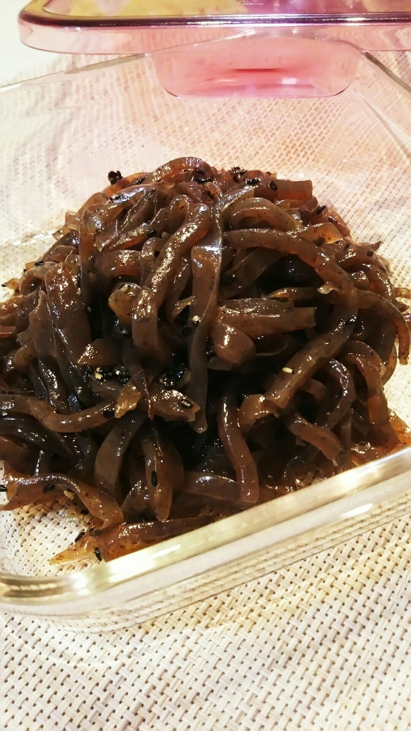 簡単節約☆こんにゃくのきんぴら☆