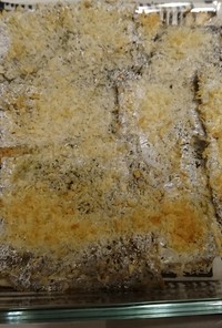 太刀魚のオーブン焼き レモンバター
