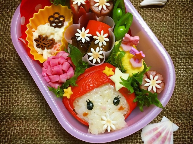 キャラ弁 娘のお弁当 アリエル レシピ 作り方 By みっキョン クックパッド 簡単おいしいみんなのレシピが350万品 キャラ弁 娘のお弁当 アリエル レシピ 作り方 By みっキョン クックパッド 簡単おいしいみんなのレシピが350万品