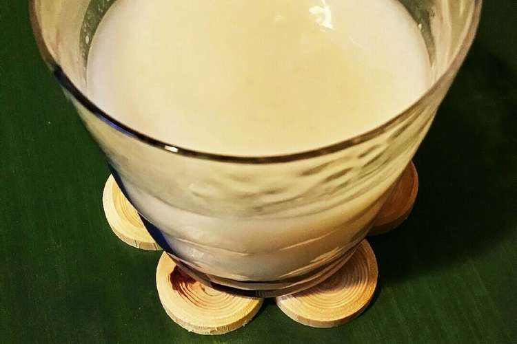 ぽかぽか 甘くて濃厚 酒粕の甘酒 レシピ 作り方 By まんまるtamako クックパッド