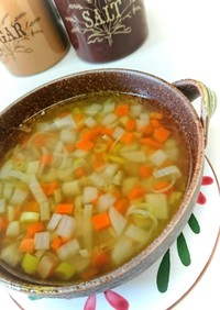 根菜の食べるスープ
