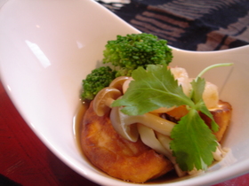 魚河岸あげのあんかけ