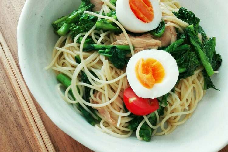 春の味 菜の花とささみのからし和えパスタ レシピ 作り方 By 風あじこ クックパッド 簡単おいしいみんなのレシピが367万品