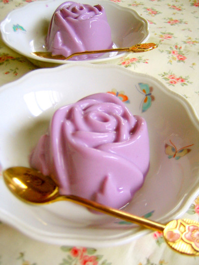 ☆☆紫芋のプリン☆☆の写真