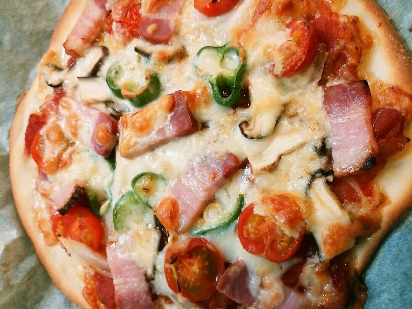 メキシカンピザのレシピ