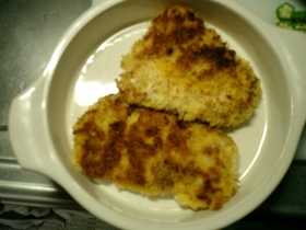 香ばしい!チーズチキンカツ