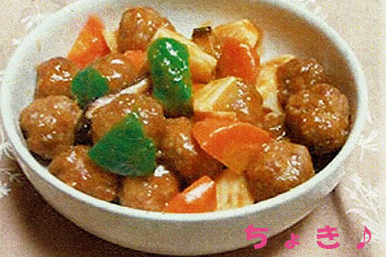お助け肉団子を使ったかんたん酢豚 レシピ 作り方 By ちょき クックパッド 簡単おいしいみんなのレシピが352万品