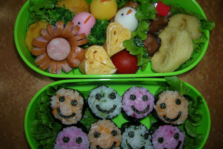 ２００７秋の遠足 お弁当 １年生編 レシピ 作り方 By 香緒莉kaori クックパッド 簡単おいしいみんなのレシピが351万品