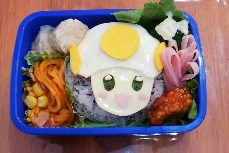 キャラ弁 スーパーマリオ キノピオ レシピ 作り方 By あややん クックパッド 簡単おいしいみんなのレシピが354万品