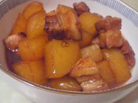 大根とバラ肉のべっこう煮