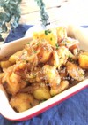 レンジで時短！じゃがいもの甘辛炒め
