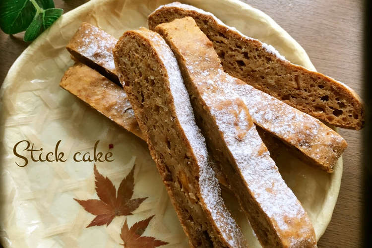 柿チョコスティックケーキ レシピ 作り方 By Kei259 クックパッド 簡単おいしいみんなのレシピが350万品