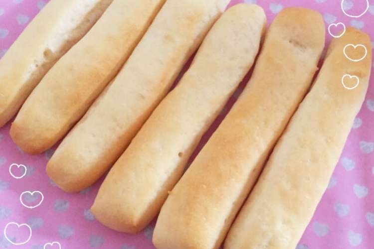 卵なし ふわふわミルクスティックパン レシピ 作り方 By クックエリー クックパッド