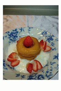 ヨーグルトアート♪簡単ドーナツケーキ